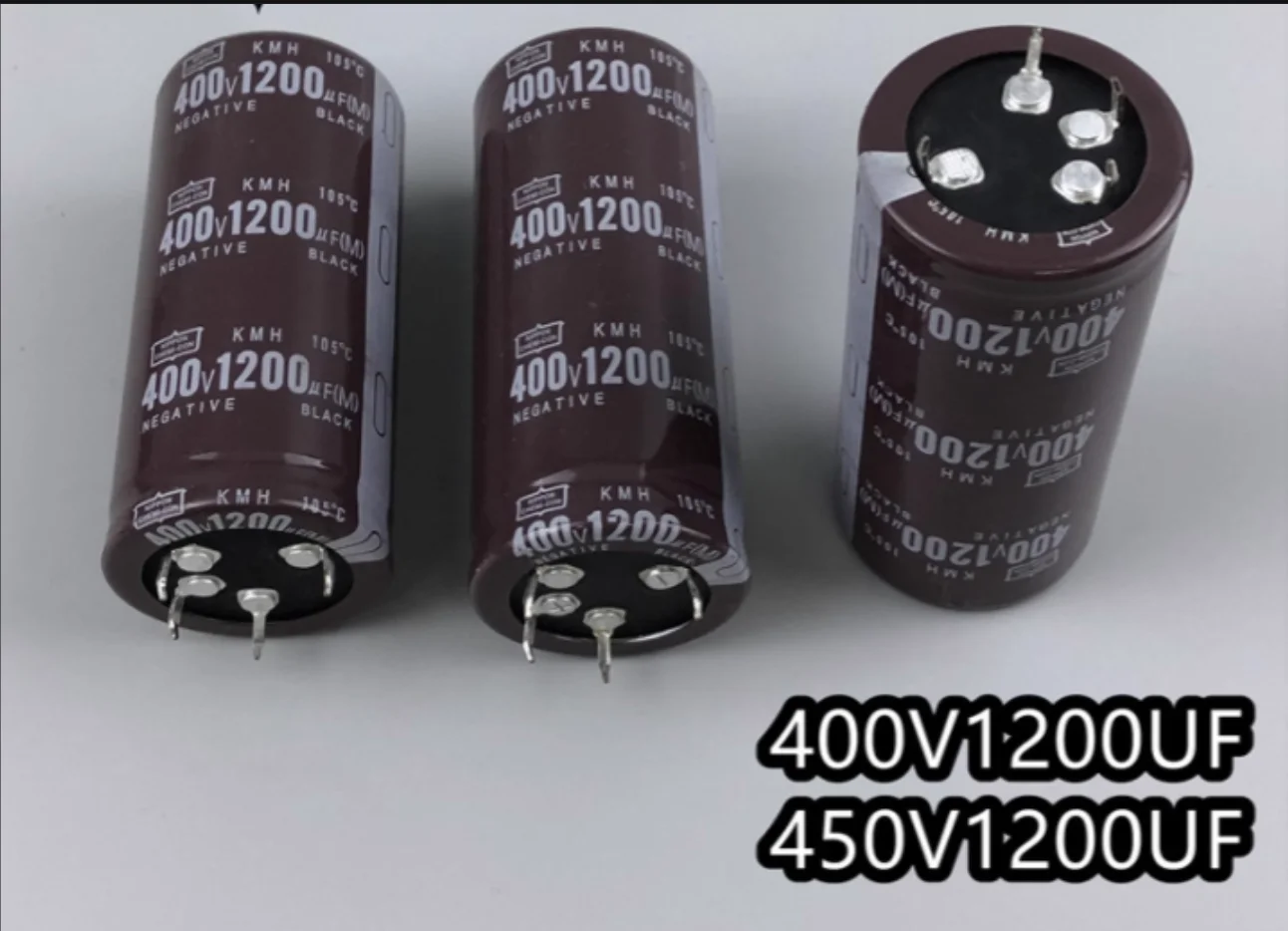 3pc/lot  original New 400V1200UF DC filter energy storage capacitor 450V1200UF GU four pin