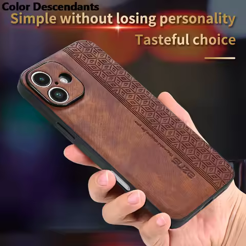 Leather Phone Case For Samsung Galaxy S24 S23 S22 S21 Ultra Plus S21 S20 S24 FE Business Style Soft Cover For Samsung S24 Ultra