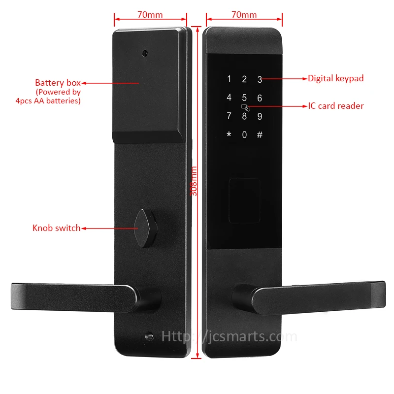 Беспроводной Электронный смарт-замок с сенсорной клавиатурой и кодом пароля