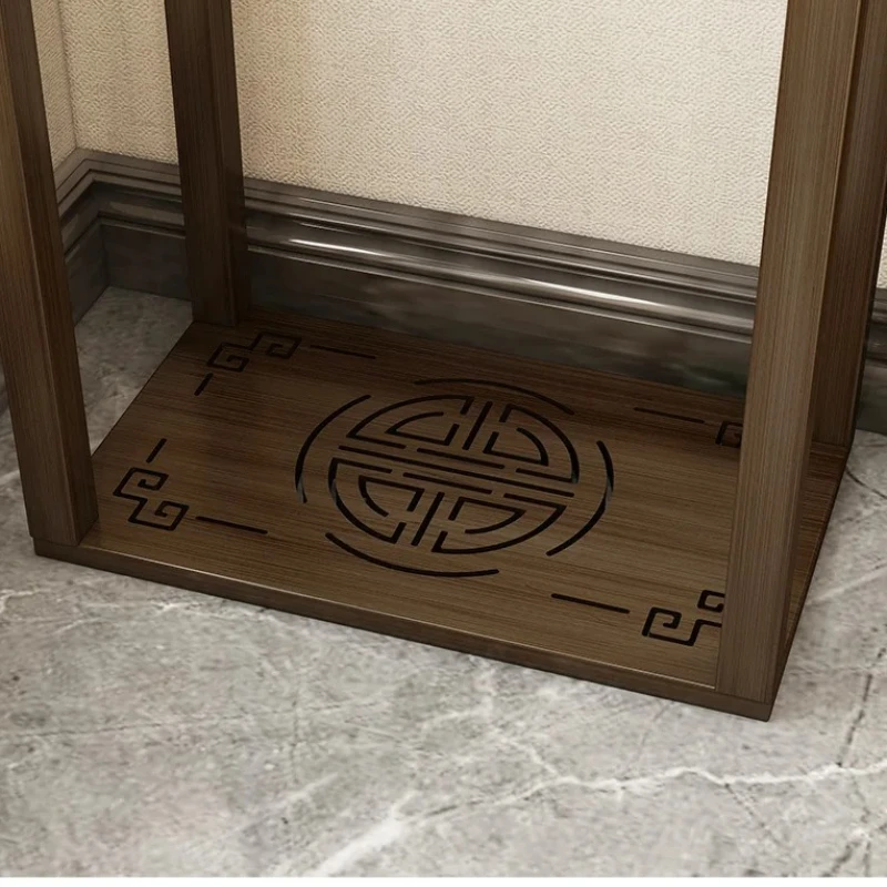 جديد النمط الصيني زهرة الخيزران حامل نبات داخلي الجرف غرفة المعيشة الطابق حامل أوعية الزهور شرفة خمر حامل زهور