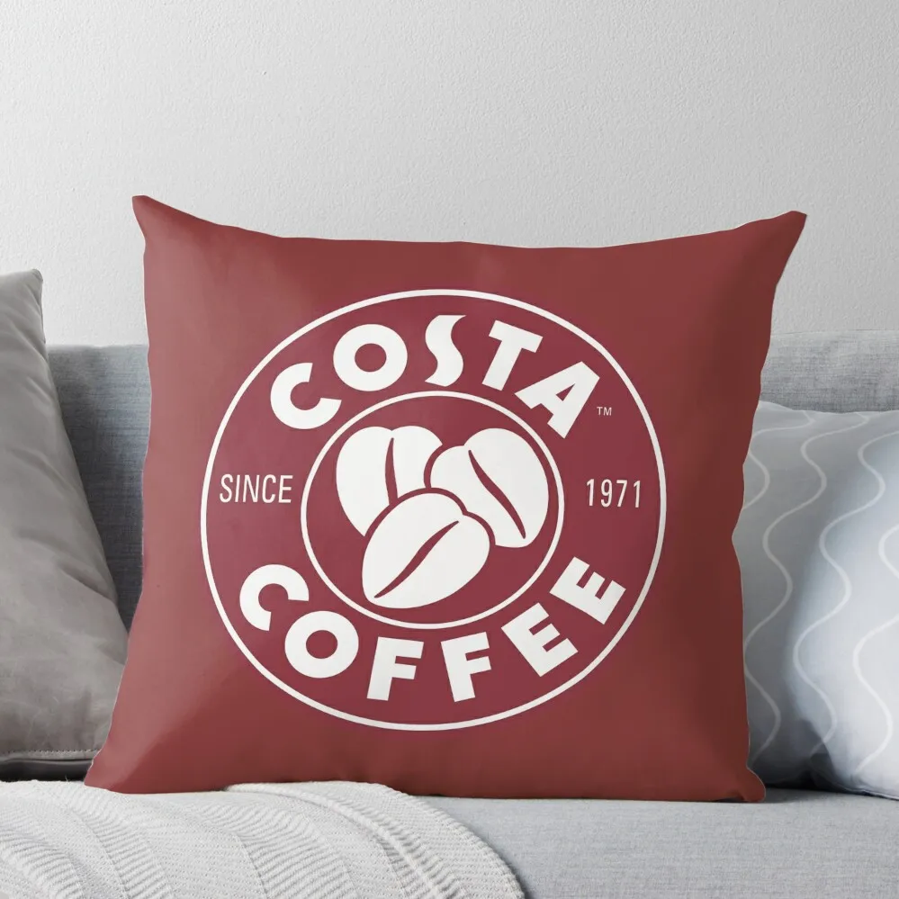 

Costa Coffee Throw Pillow Christmas Pillow Cases Sofa Cushion Cover