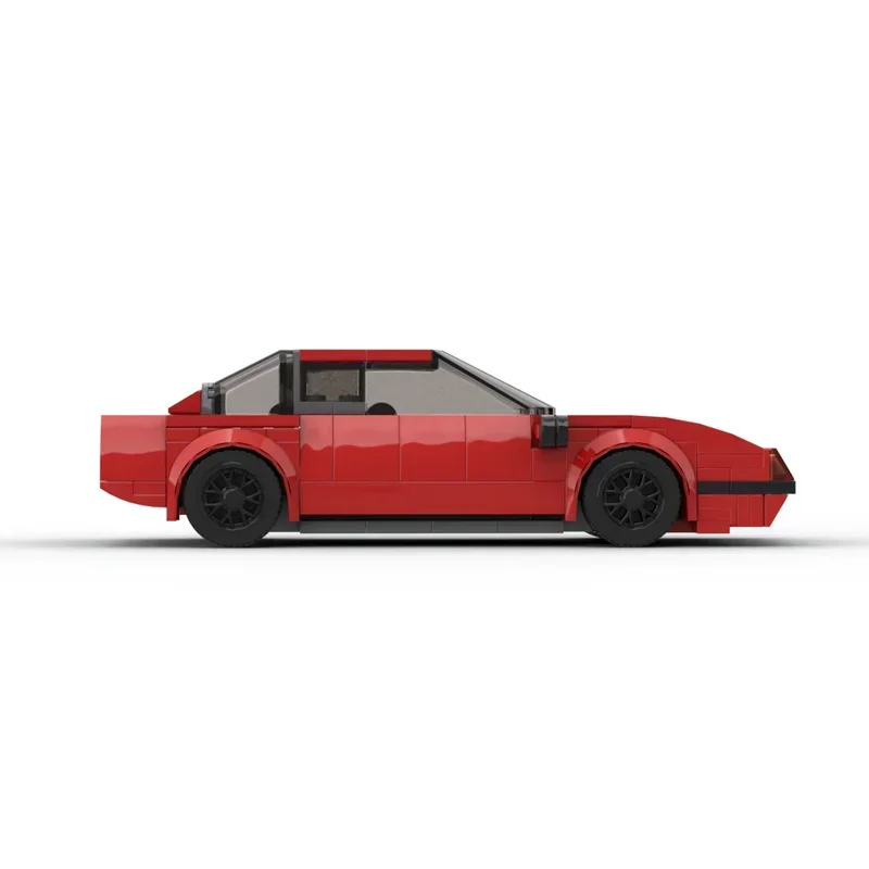 Moc 8 Stud Wide Car InhawBrick Technical Sport Speed Racing Car F400i Building Block Adults Brick Sets Model Collection Toys