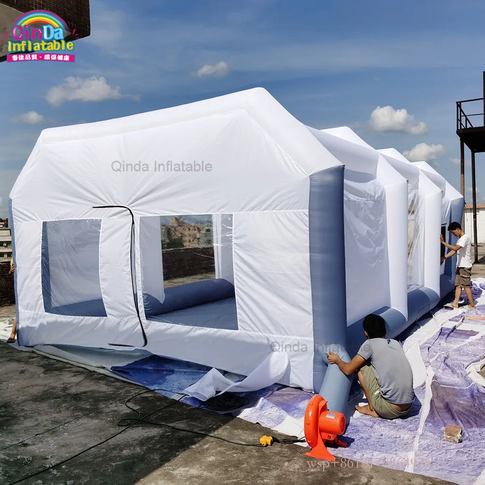 Cabine inflável da pintura do filtro de ar da barraca de pulverização do projeto quente para venda