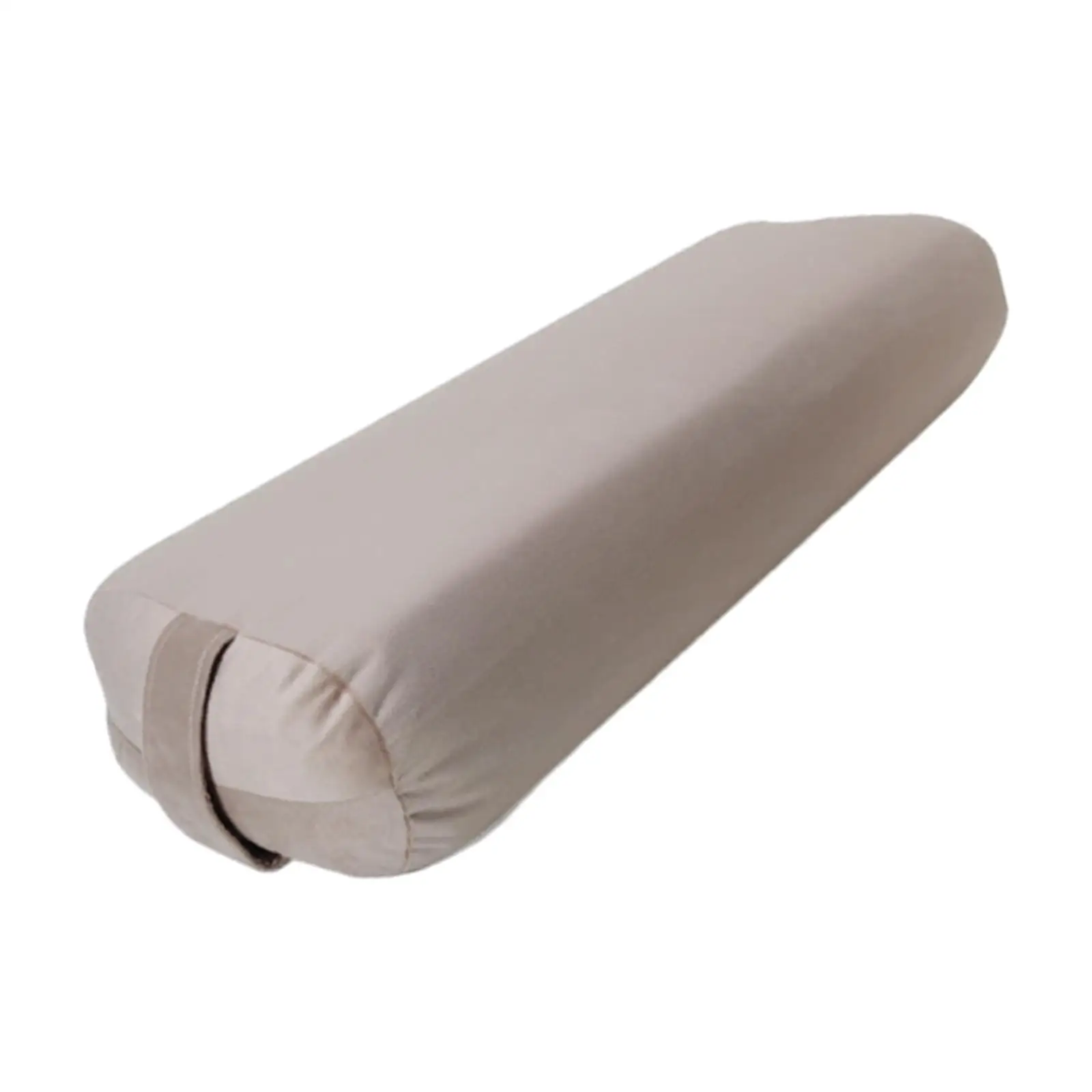 Yoga Bolster Pillow High Elastic Removable Cover with Carry Handle Pillow Meditation Cushion for Legs Restorative Yoga