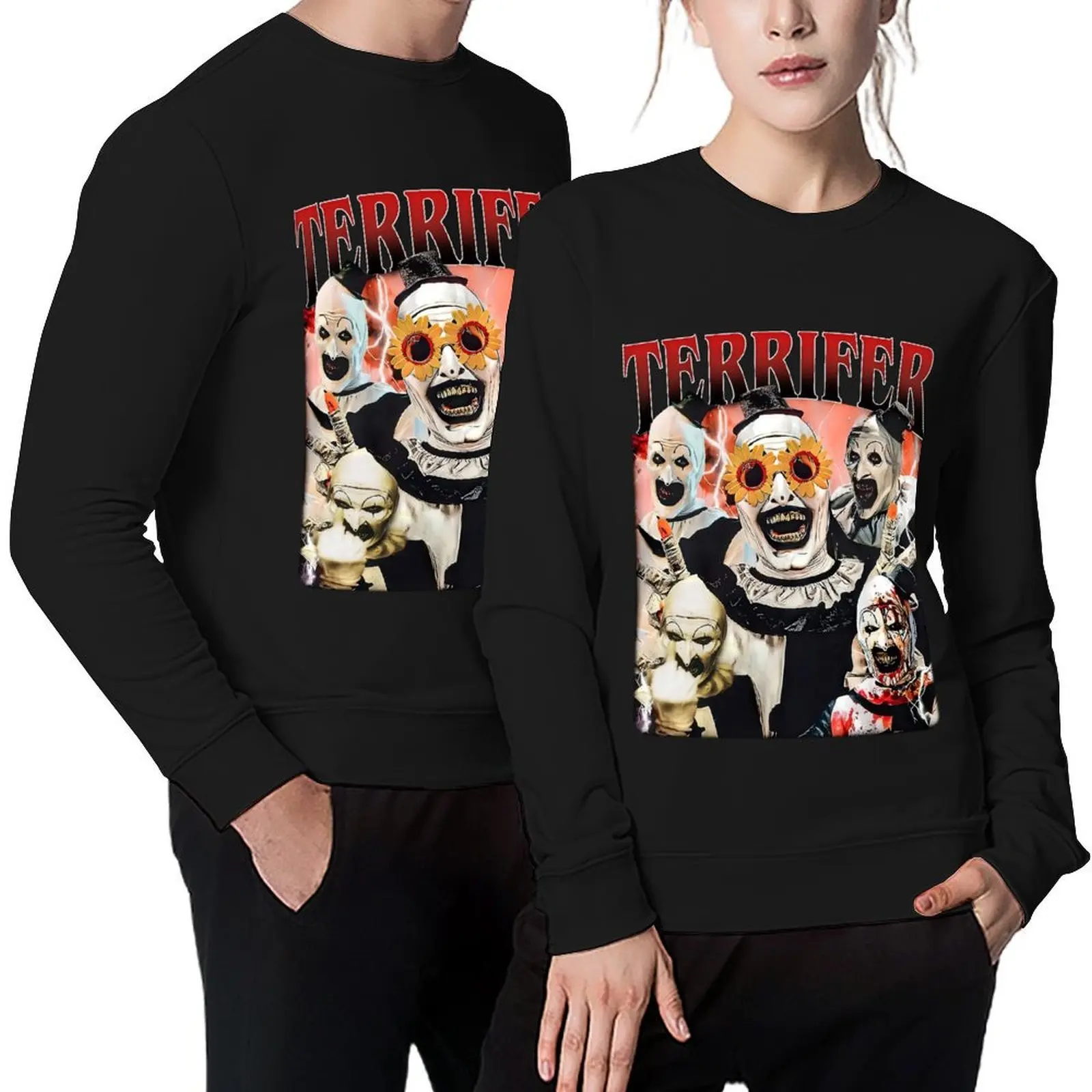 

Terrifer Retro Vintage Pullover men's clothes japanese style clothes for men men wear sweatshirt
