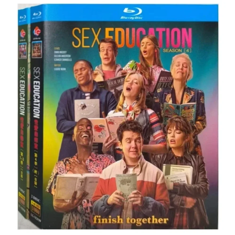 Sex Education Season (1-4) 5-D New Sealed Box Set Blu-ray disc YIHUI