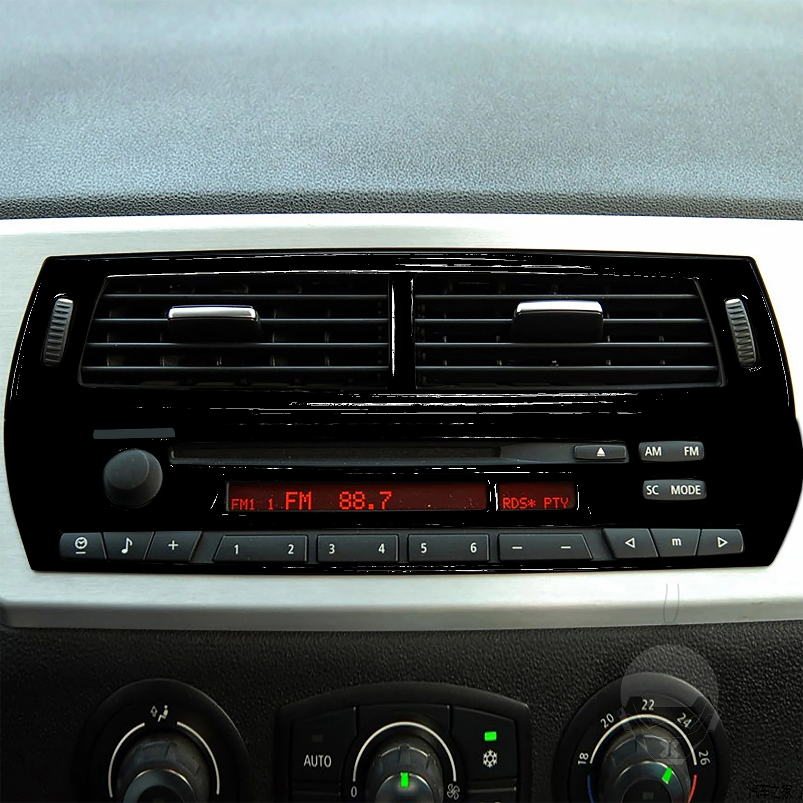 For BMW Z4 E85 E86 2003-2008 Piano Black Central Control Radio CD Air Vent Panel Cover Trim Set Car Accessories Interior Sticker - view 2