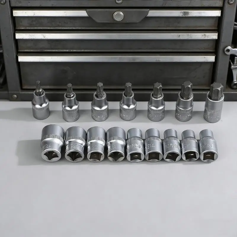 16pcs-socket-set-1-2-drive-ratchet-spanner-metric-drive-small-socket-set-and-extension-for-car-bicycles-repair