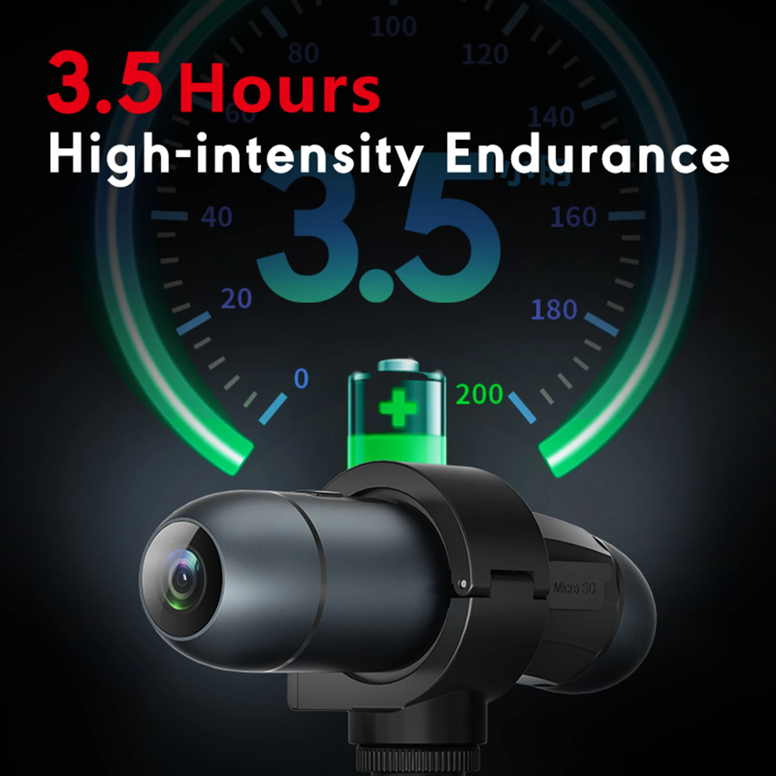 Helmet Camera Motorcycle Driving Recorder 4K Sports Action Camera Waterproof WiFi Helmet Camera Outdoor Riding Dash Camera