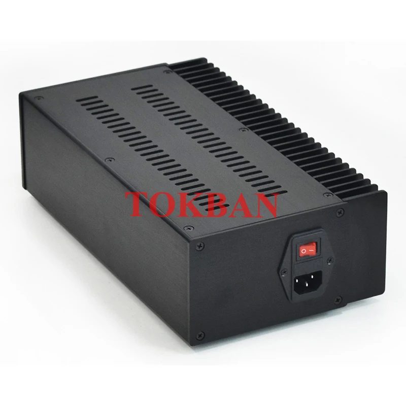 Tokban Audio 1809 175*90*309mm Aluminum Split Mono Amplifier Chassis Enclosure Single-side Radiator DIy Home Amp Case Shell