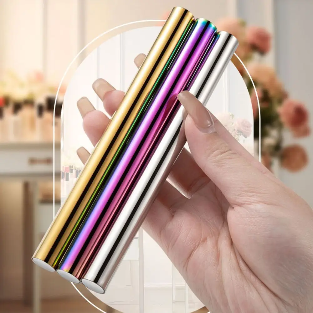 新しいファッションネイル磁気スティック強力な長い円筒爪ポリッシュキャッツアイマグネットゴールドフープ多機能ネイルアートツール