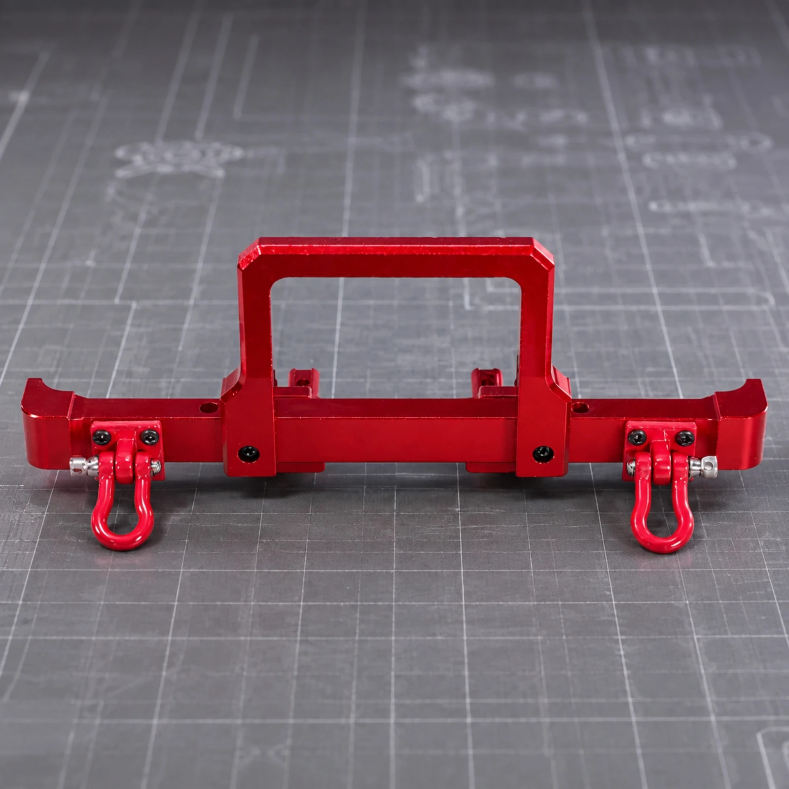 MN128 RC Front Bumper Guard Long-Lasting MN128 RC Upgrade Bumper Impact-Resistant Lightweight for Trail Play