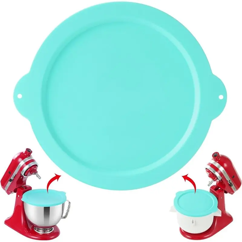 ABSJ-Silicone Lid For Kitchenaid 2QT Ice Cream Mixing Bowl And 5QT Stainless Steel Bowl Dishwasher Safe