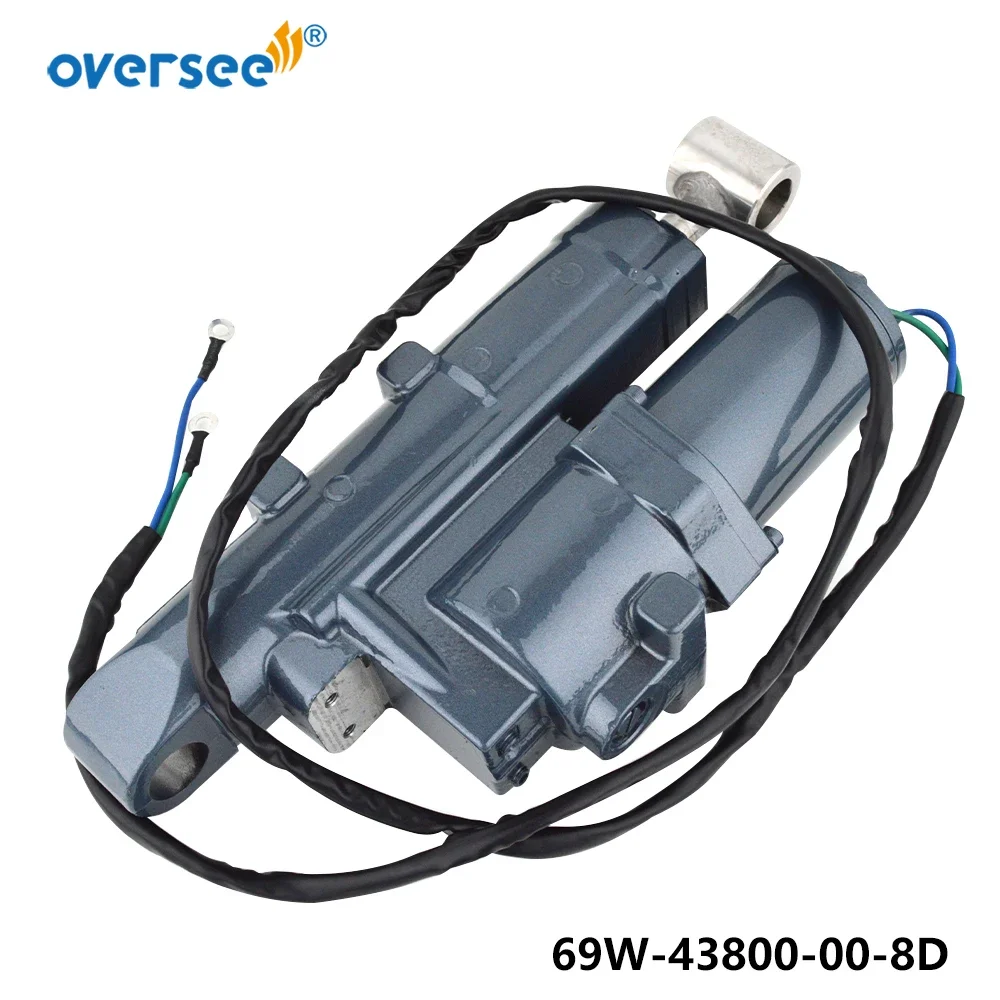 Oversee 69W-43800-00-8D 6C5-43800-00 F60TJRC  POWER TRIM  TILT ASSY  For Yamaha Outboard Motor 6C5-43800-00