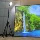 Flexible Fresnel Lens ALR Fixed Frame Projection Screen For Normal Focus Projector 90° Wide Viewing Angle Grey 120'' inch