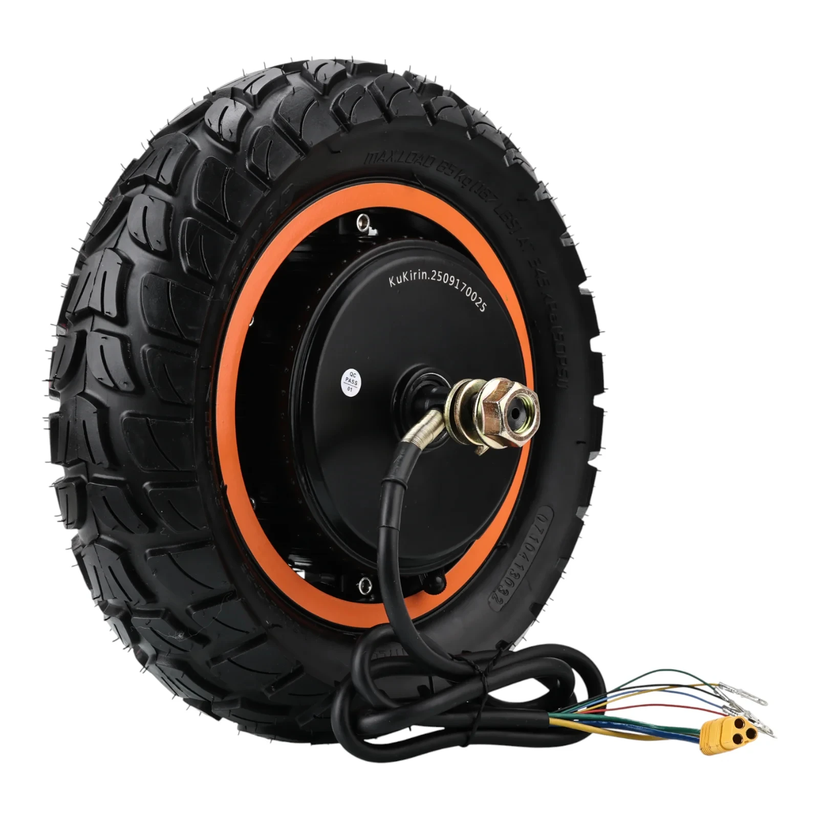 1000W Brushless Motor For Kukirin G2 Max Electric Scooter Rear Wheel Engine With 10'' 255*80 Vacuum Tire Parts