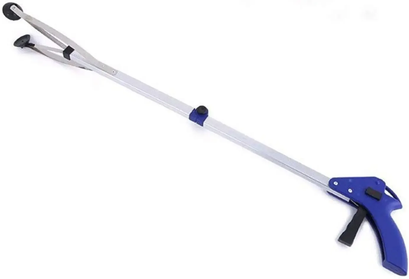 Praktischer, extra langer Armverlängerungs-Reacher-Grabber, faltbares Müll-Aufnahmewerkzeug für Katzenpflücker, Garten, Nabber, Behinderte – Detail 1