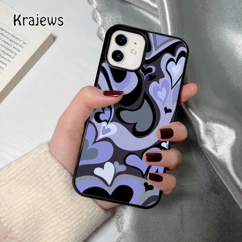 Krajews salem mitchell wild flower coque Phone Case for iPhone 16 15 14 12 13 mini PLUS X XS XR 11 PRO MAX Cover Shell