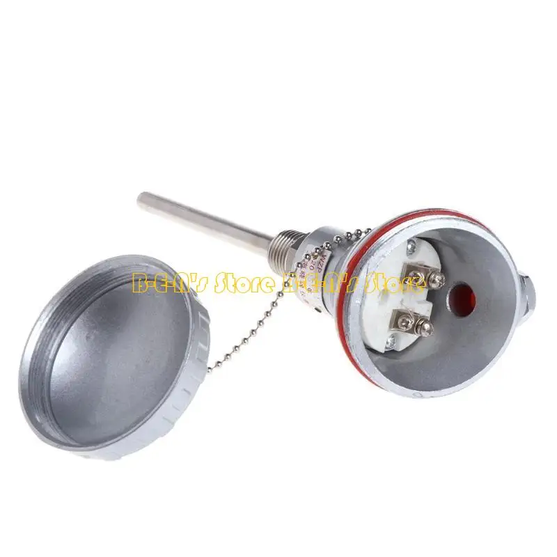 أجهزة استشعار درجة الحرارة Y1AD مسبار 4 بوصات مع خيوط NPT مقاس بوصة ومحطة للرأس المعدني Mad