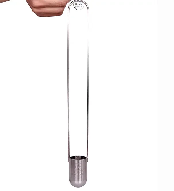 Wysokiej jakości miseczki do pomiarowania lepkości Zahn, miernik lepkości, wiskozymetr do farb, stal nierdzewna, ASTM D4212