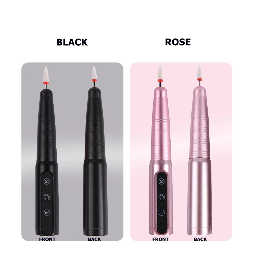 ワイヤレスネイルドリル研磨ペン USB インターフェース充電式ネイルドリルマシンセットポータブルマニキュアドリルサロンツール