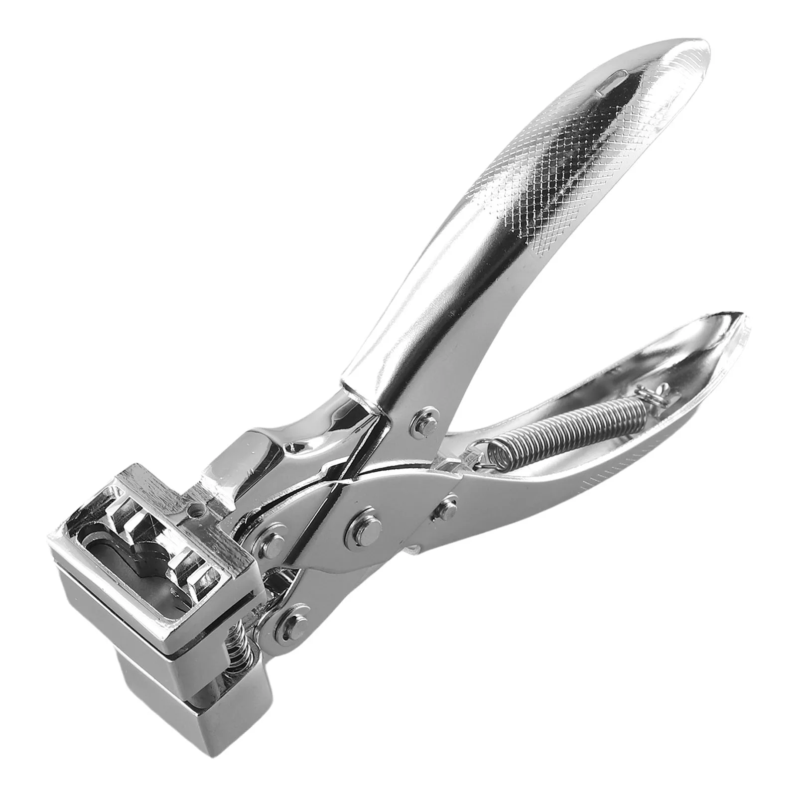 Cardboard PVC Card T-Shape Hole Puncher 300*100*60mm Non-slip Handle Design Without Burrs Zinc Alloy Brand New