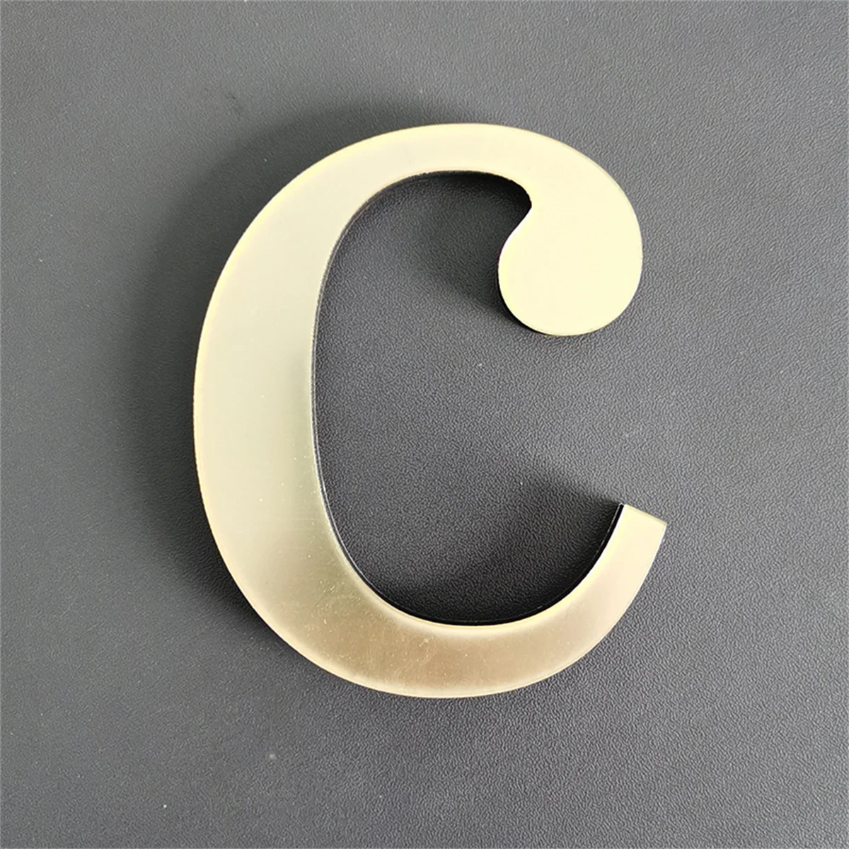 10CM Thickness 1CM 26 Lowercase English Letters Wall Decorative 3D Mirror Acrylic Letters Mural Decor Home Decoration Letter