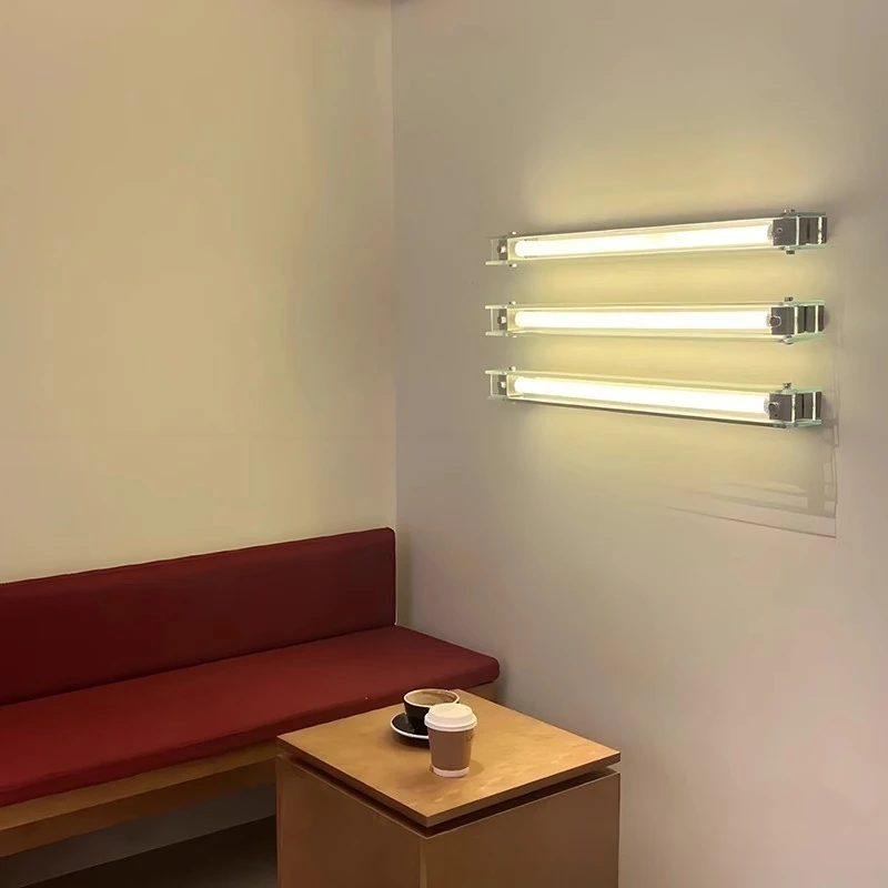 

Wall lamp creative minimalist art industrial style exhibition hall living room background corridor aisle decorative light