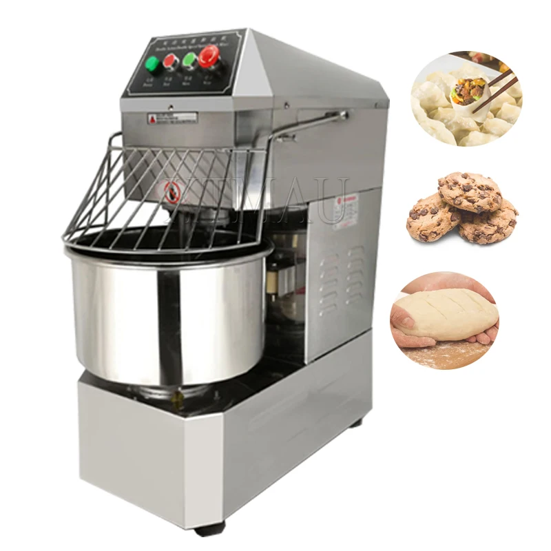 

Stainless Steel Chef Machine Keys Electric Flour-Mixing Double Speed Low Noise Commercial Dough Kneader