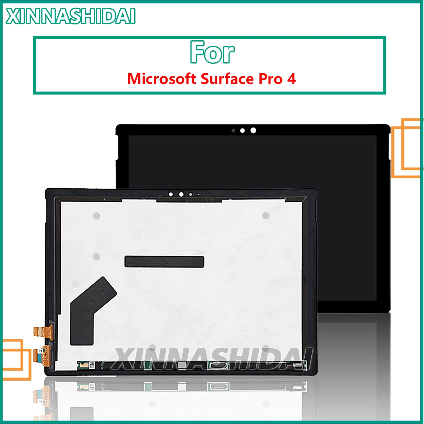 Tested  For Microsoft Surface Pro 4 LCD Display Touch Screen Digitizer Panel Assembly Replacement