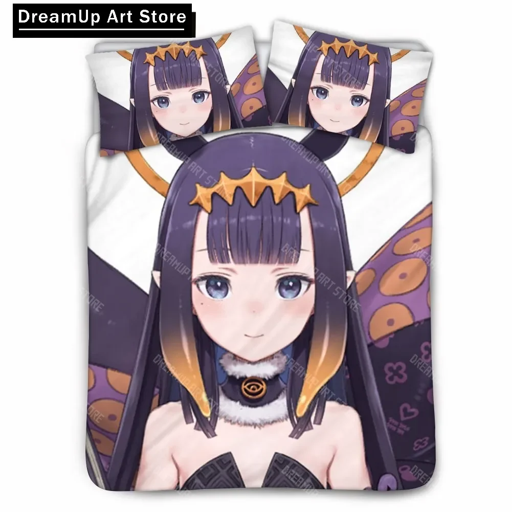 

Anime Hololive EN Gawr Gura 3D Printed 23PCS Bedding Set Duvet Covers Pillowcases Comforter Bedding Set Bedclothes Bed Linen