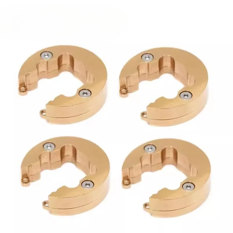 For AT4 AT6 JT4 NT4 NT6  Climbing Car Brass Wheel Edge Counterweight 97400974 crossrc 1/10 Rock Crawler