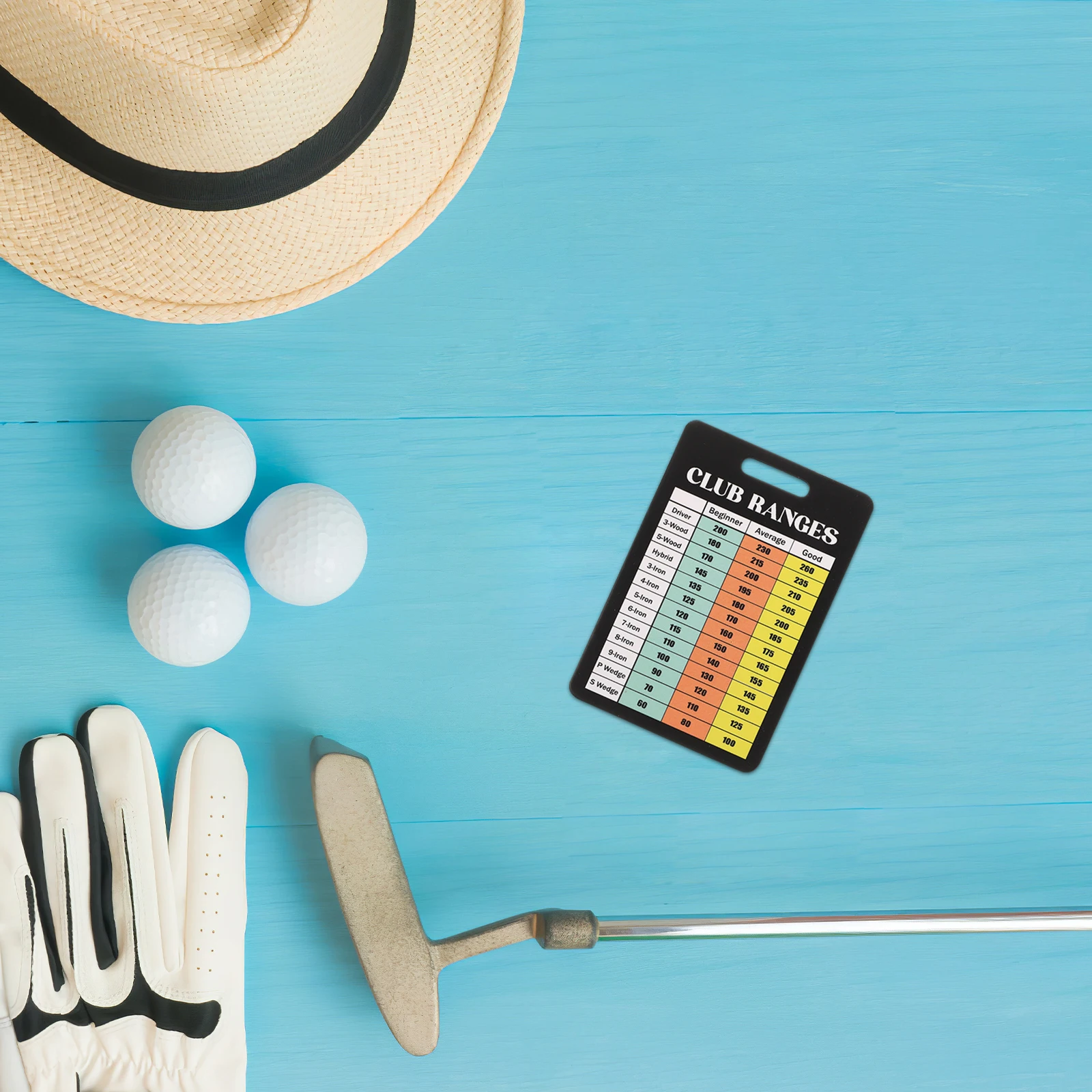 

Anneome Golf Scorecard Organizer 10 Pack Coated Mini Score Cards for Tracking Player and Tournament Scores