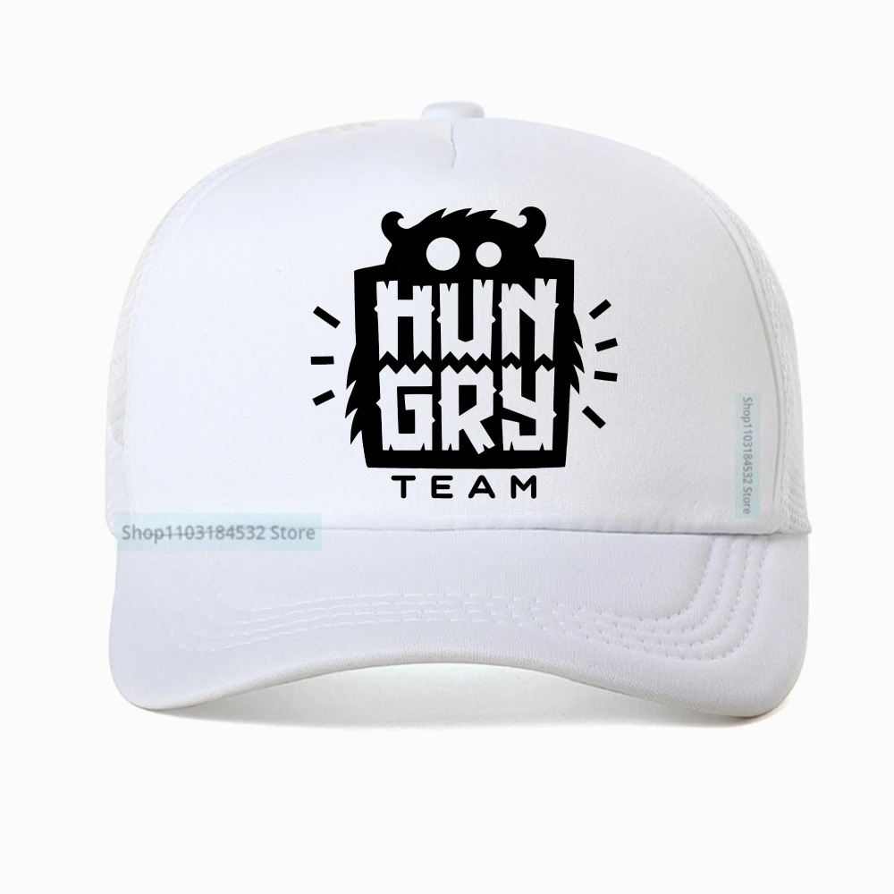 مضحك الهيب هوب جائع الطباعة قبعة بيسبول للرجال Wowen الصيف تنفس قبعة الشمس أزياء قابل للتعديل تنفس snapback القبعات