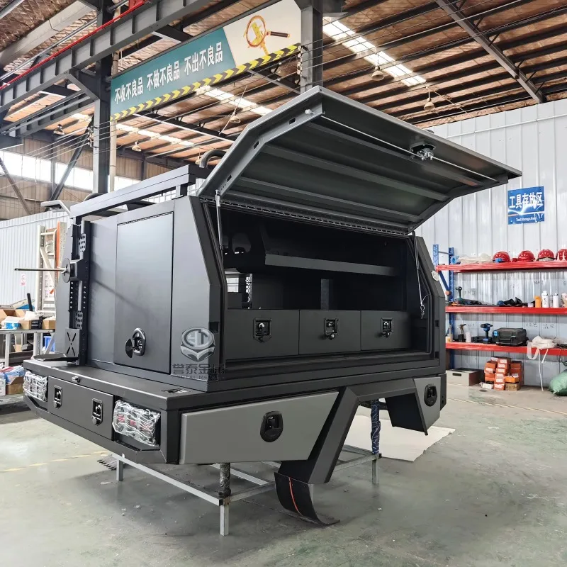 Aluminium Canopy Camping Trays Canopy Flatbed Canopy Service Body