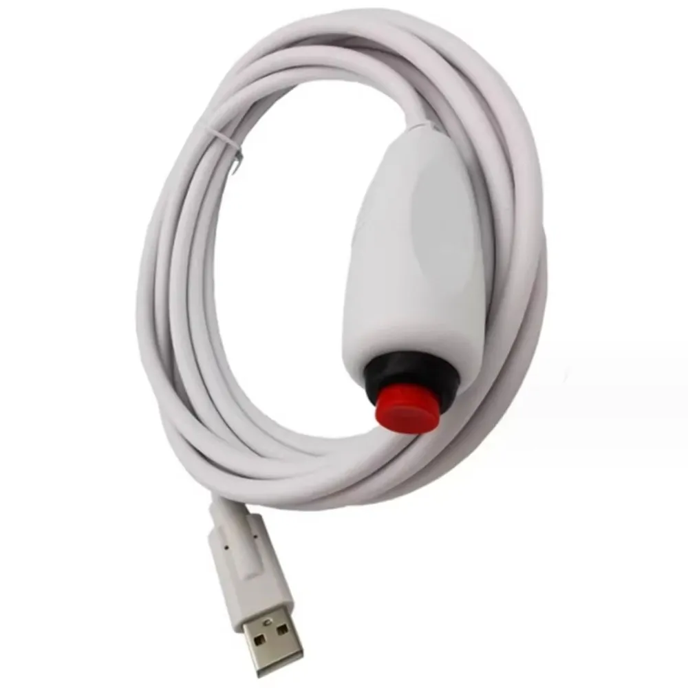 A93PHOT! New Replacement Nurse Call Cord, Red Button Momentary Call Cable For Nurse Station,USB Plug, 10 Ft