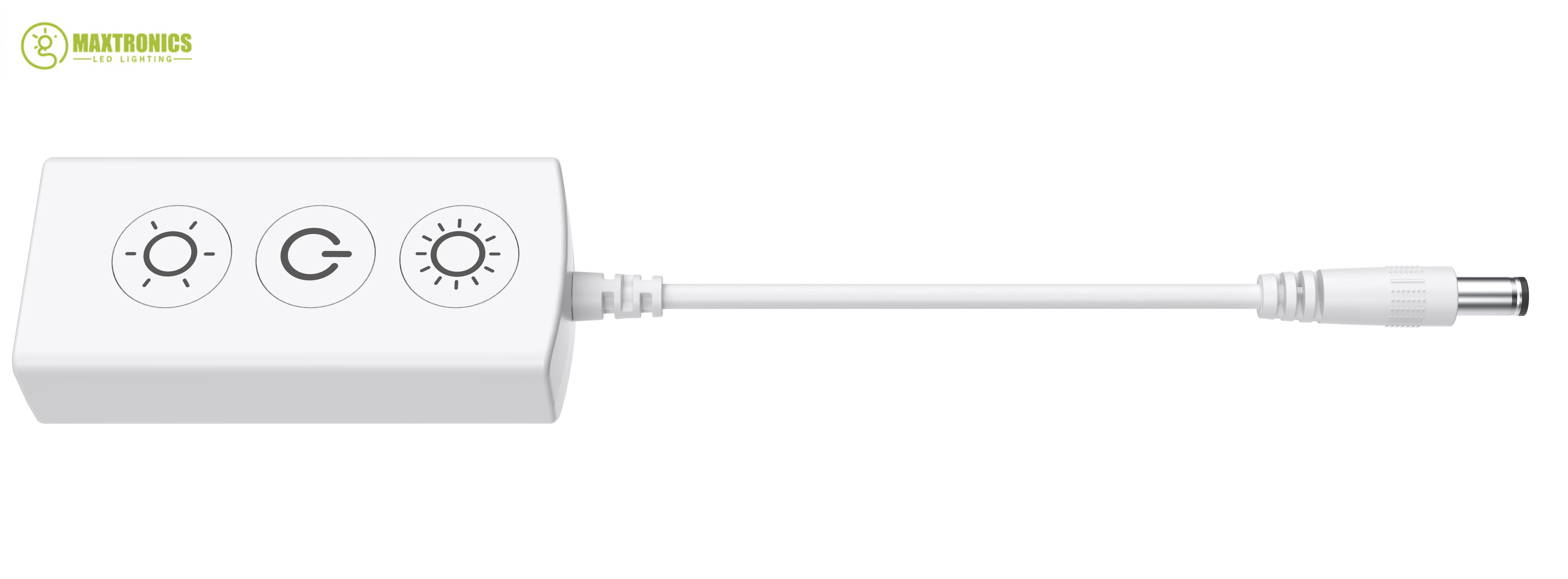 VD1รีโมทควบคุมแอลอีดี Wi-Fi & RF 3ปุ่มใหม่ (WT) 5A 1CH ไร้สาย CV นำ CONTRL ความสว่างสำหรับแถบไฟ LED สีเดียว5เมตร