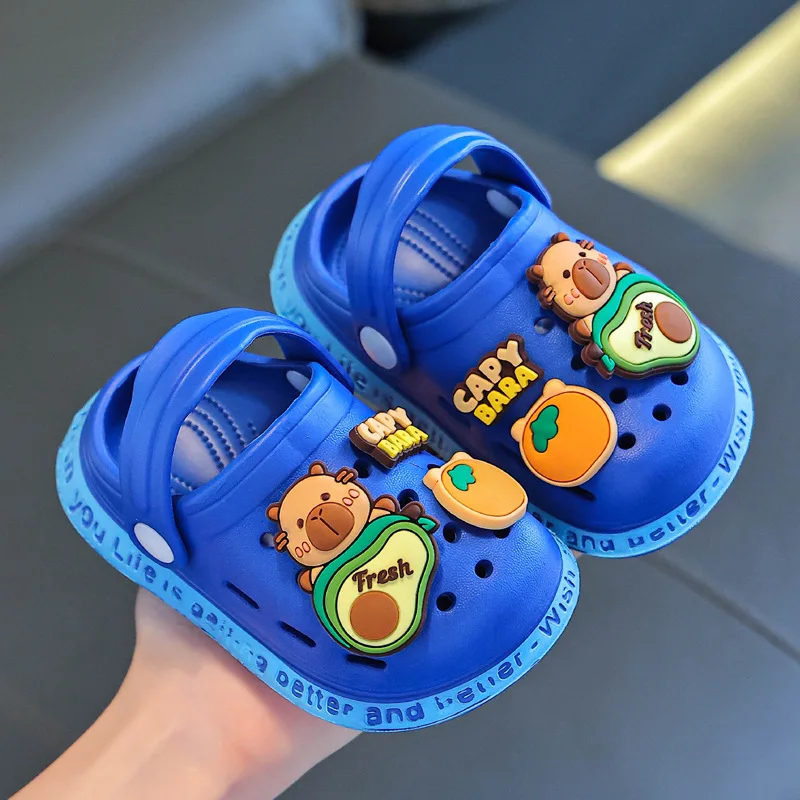 

Children's Sandals and Slippers Cartoon Soft Sole Anti Slip Children's Shoes Girls' Indoor Home Shoes Boys' Sandals Kids Shoes