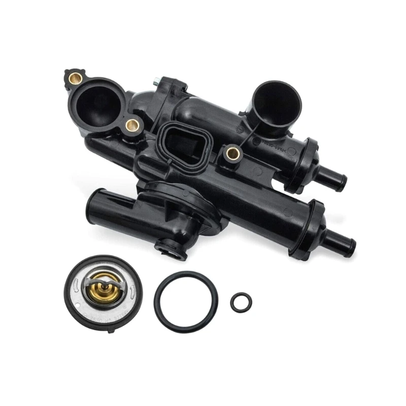 

Replacement Thermostat with Housing 68003582AB Engine Coolant Thermostat Housing