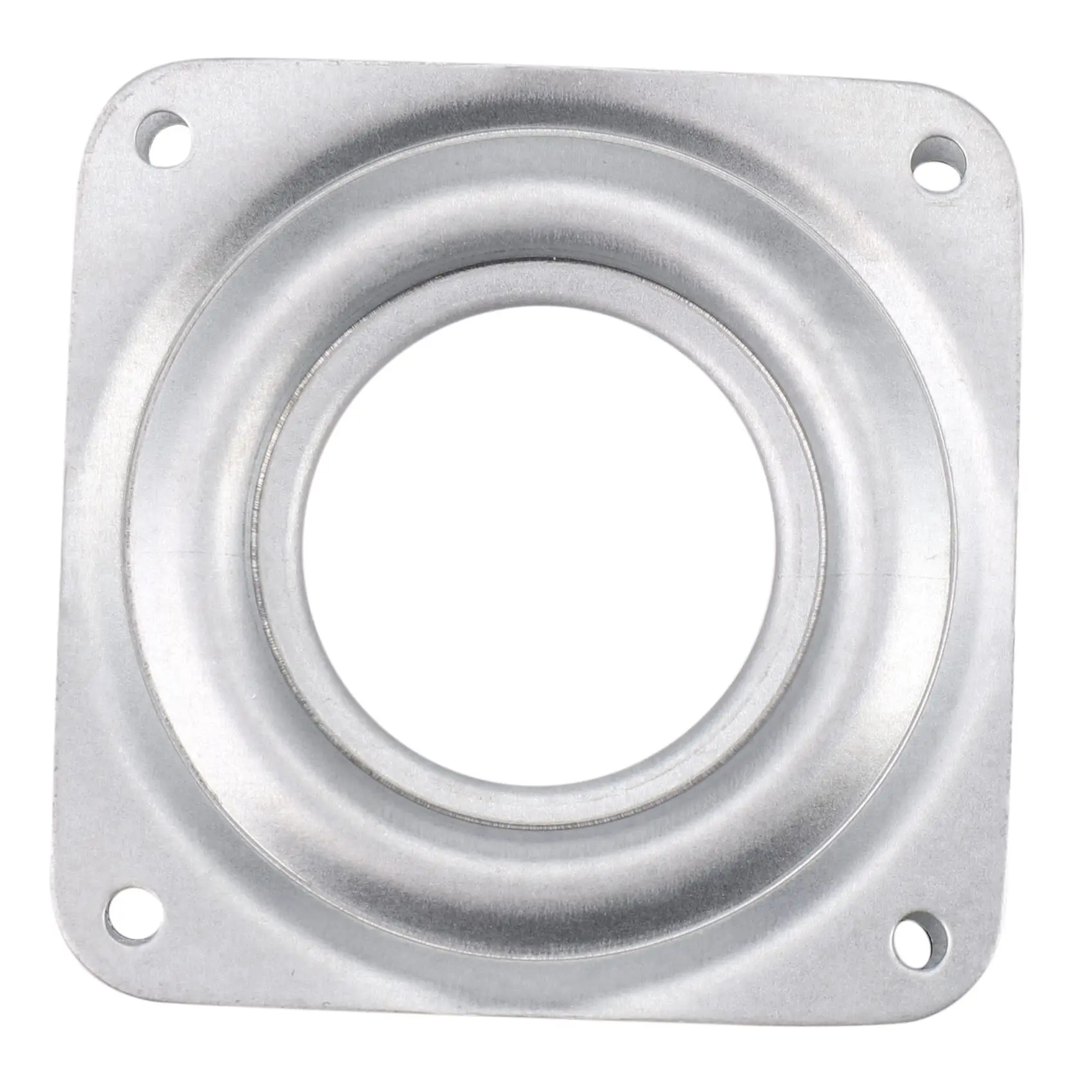 L! DT72^Lazy Susan Ball Bearing Metal Swivel Plate - 95 x 95 x 9 mm