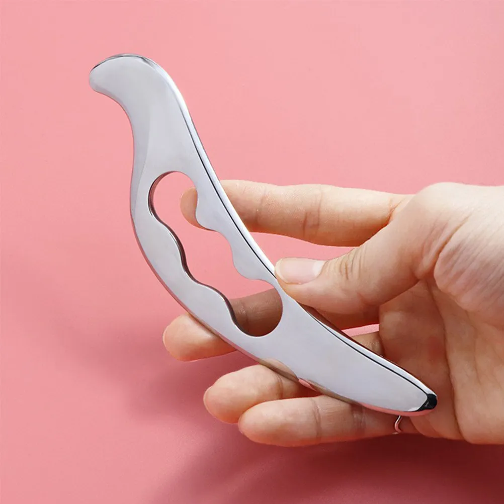 Stainless Steel Gua Sha Scraping Massage Tool Face Muscle Scraper Deep Tissue Muscle Scraper Facial Rejuvenation Tool