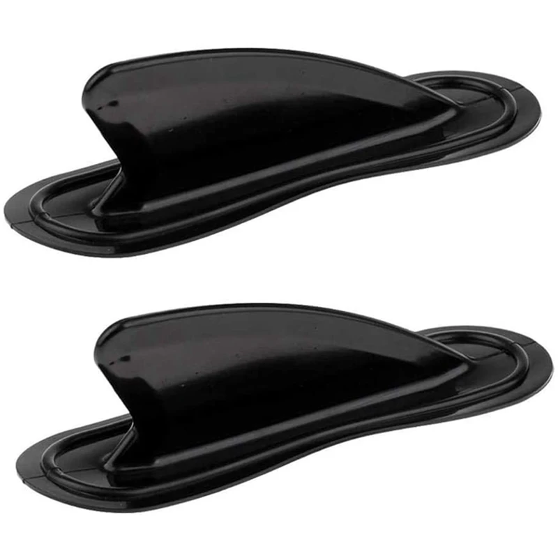 2 Pcs Kayak Tracking Fin,Inflatable Boat Shark Fin Watershed Board Fin Mounting Points PVC Replacement Accessories