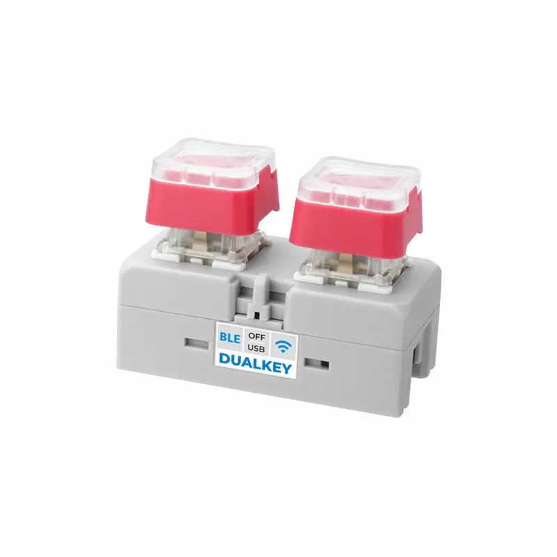 

3CGRO-Chain Dualkey Programmable Development Board Dual-Button Input Development Board ESP32-S3 Dev-Board Programmable RGB Leds