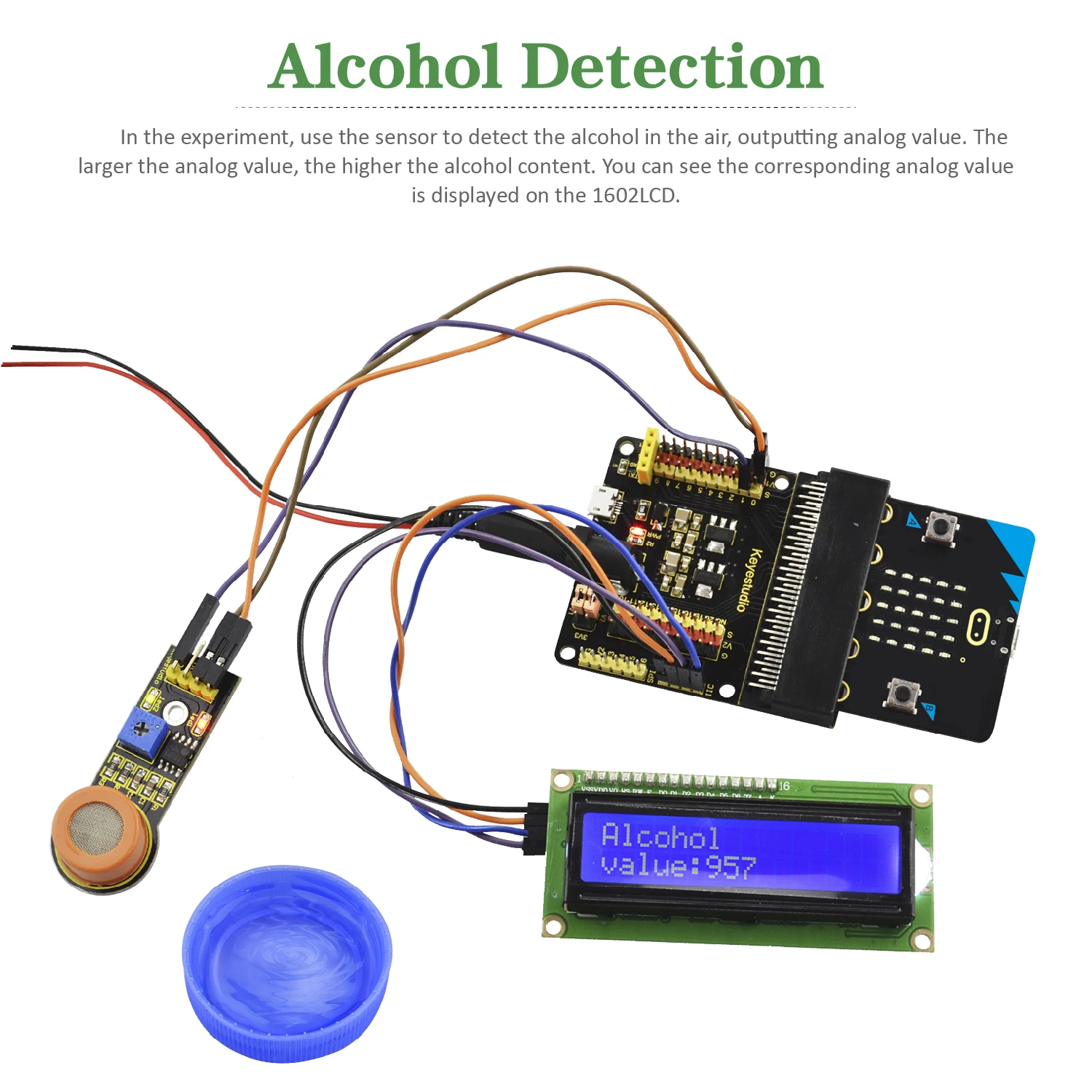 Imagem -04 - Keyestudio-sensor Starter Kit para Educação em Programação Bbc Micro:bit Learning Kit Placa V2.0 37 em 1