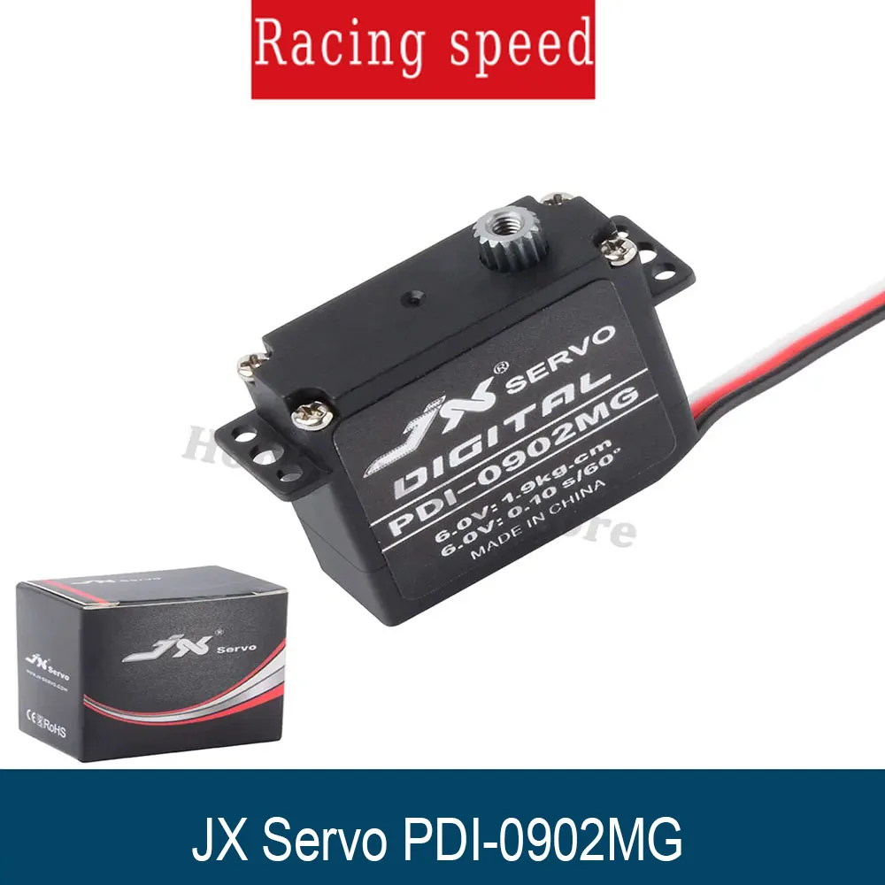 

JX PDI-0902MG 9.4g 2.6kg High Torque Digital Standard Servo for RC Plane Robot Helicopter