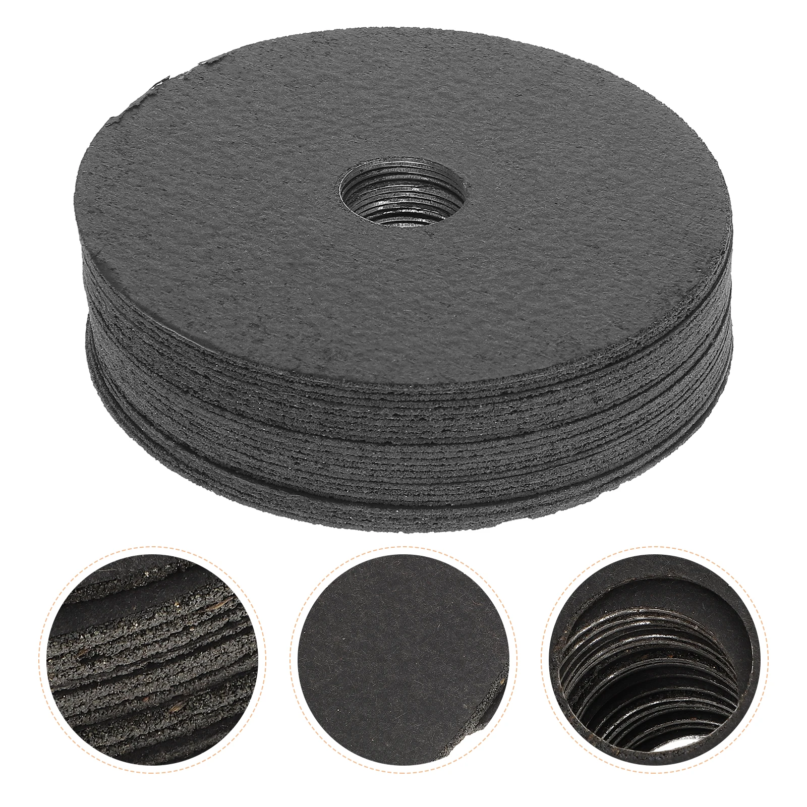 

50pcs Metal Wheel 4.5 Inch Resin Disc for Stainless Steel Angle Grinder Wheels Cut Off Wheels Long Life No Burrs