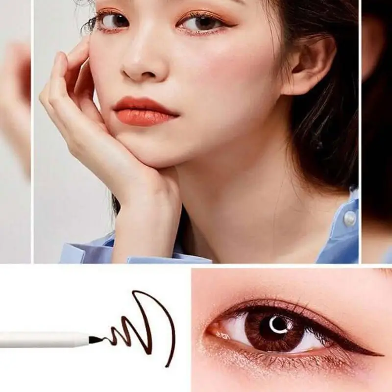 Gel Eyeliner Smooth Rainproof Gel Eyeliner For Older Women Sharpenable Essence Makeup Black Brown High Pigment Tones With Pencil