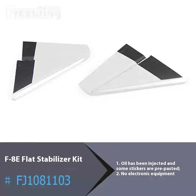 FreFuk64 mm Accessoires F-8e Fuselage Ailes Principales Queue Plate Queue Verticale Couverture Antarctique Cockpit Ailerons Pelviens Train D'atterrissage
