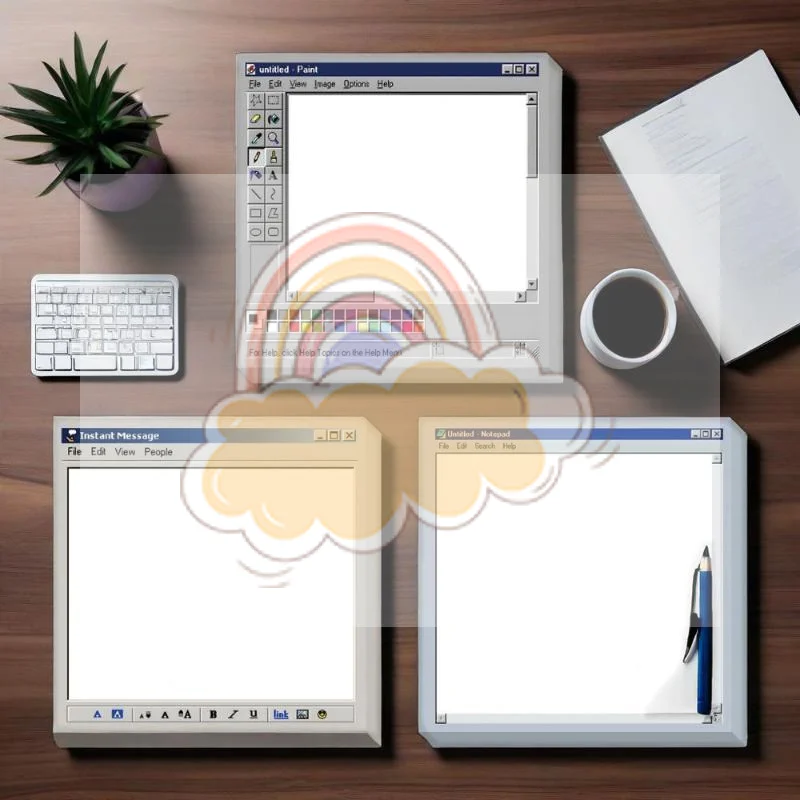 3 Pads Sticky Notes Computer Set Self-Adhesive Memo Pads - Removable Repositionable Note Pads For Office Home Study, Easy
