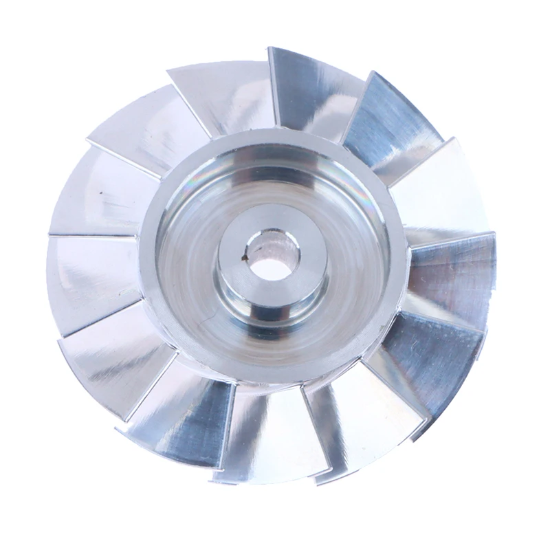 1PCS Durable Hair Dryer Parts 27mm Aluminum Fan Blade Impeller CNC Machined High Precision Aluminium Impeller Repair Accessory